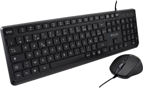 V7 CKU350 Tastatur und Maus Combo, USB, FR