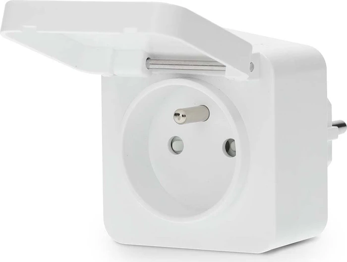 Nedis SmartLife Smart Stecker für Außenbereiche, 3680W, Typ E, Smart-Steckdose