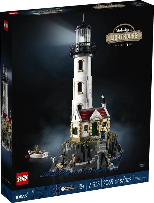 LEGO Ideas - Motorisierter Leuchtturm