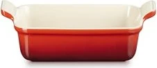 Le Creuset Auflaufform Tradition rechteckig 24.7x15.1cm 1.1l kirschrot