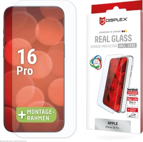 Displex Real Glass + Case für Apple iPhone 16 Pro