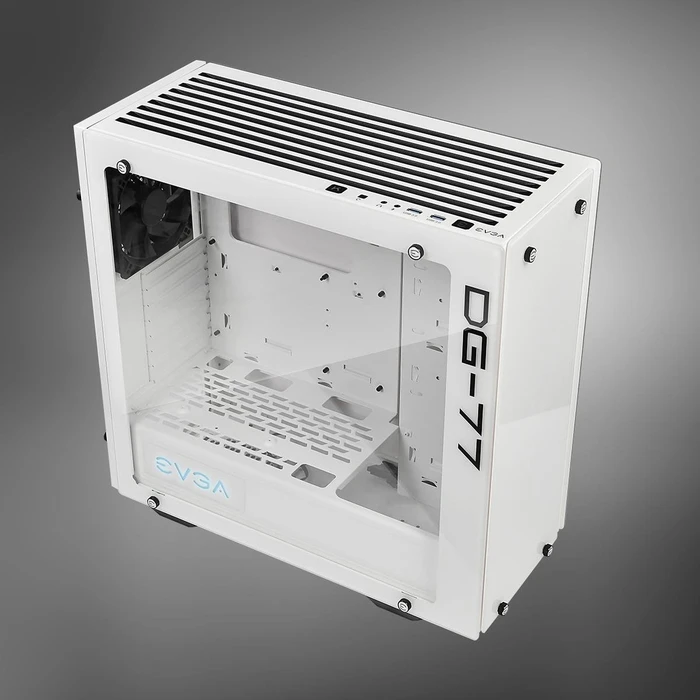 EVGA DG-77 weiß, Glasfenster