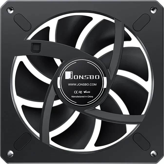 Jonsbo XA-120B, schwarz, 120mm