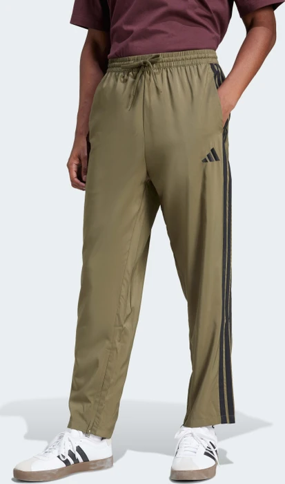 adidas Essentials 3-Streifen Stanford Trainingshose lang olive strata/black (Herren)