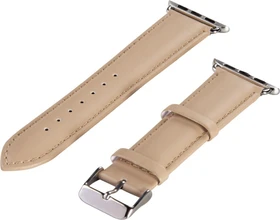 Hama Uhrenarmband Classic für Apple Watch 42mm beige
