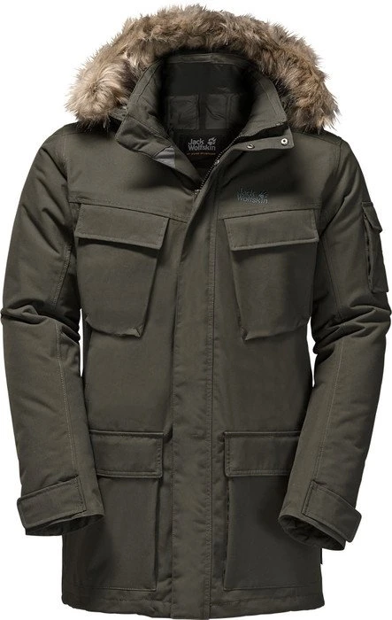 Jack Wolfskin Glacier Canyon Funktionsmantel peat (Herren)
