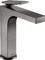 Hansgrohe Axor Citterio 160 Waschbeckenarmatur mit Hebelgriff Ablauffernbedienung und Rautenschliff polished black chrome Vorschaubild