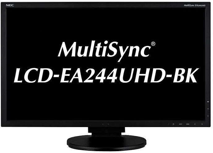 NEC MultiSync EA244UHD-BK, schwarz, 23.8"