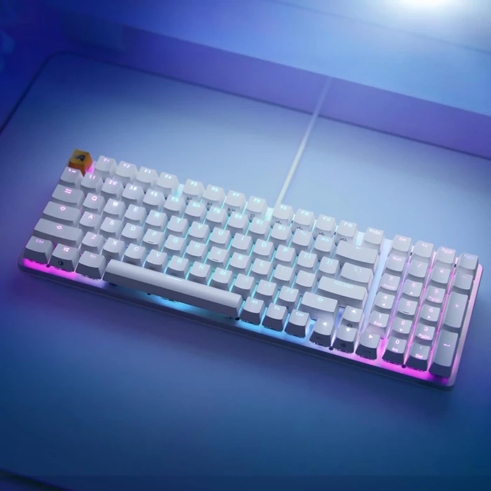 Glorious GMMK 2 Full Size, 96%, weiß, LEDs RGB, Glorious Fox Linear, USB, UK