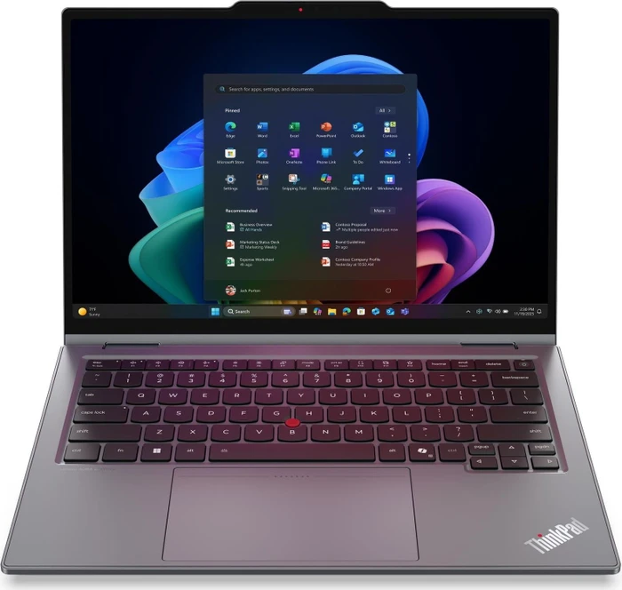 Lenovo ThinkPad X1 2-in-1 G11 Aura Edition, Grey, Core Ultra 7 355, 32GB RAM, 512GB SSD, DE