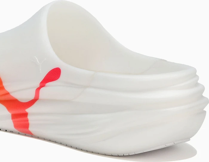 Puma Unwind Nitro Cat Active puma white/sun stream/sunset glow