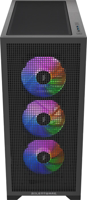 Silentware Core 100 A-RGB Black, Glasfenster