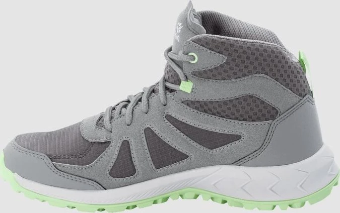 Jack Wolfskin Woodland 2 Texapore Mid dark grey/light green (Damen)
