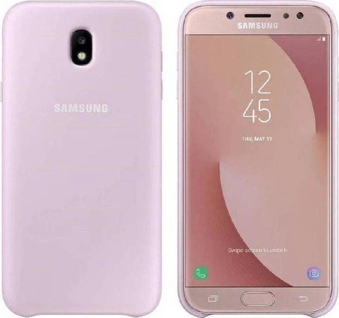Samsung Dual Layer Cover für Galaxy J7 (2017) pink