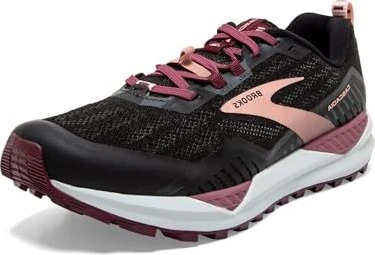 Brooks Cascadia 15 black/ebony/coral cloud (Damen)