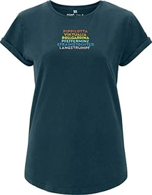 Bavarian Caps Pippilotta Viktualia T-Shirt kurzarm dunkelblau (Damen)