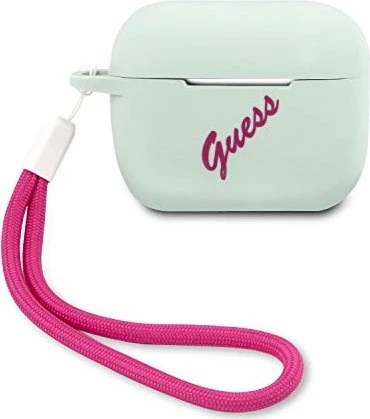 Guess Silicone Cover for Airpods Pro Vintage Blue