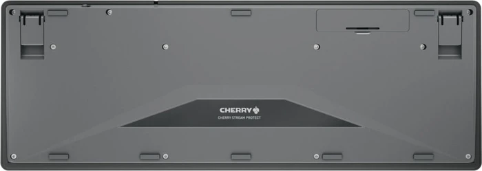 Cherry Stream Protect Keyboard Wireless, schwarz/grau, USB, DE