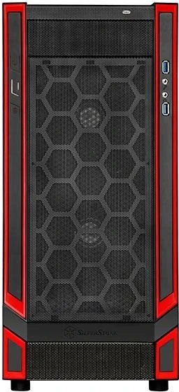 SilverStone Redline Series RL05 rot, Acrylfenster