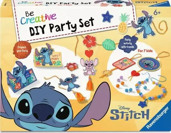 Ravensburger Be Creative Maxi Disney Stitch - DIY Party Set