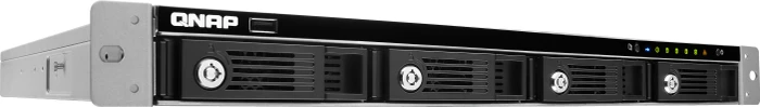 QNAP Turbo Station TS-453U-RP, 4GB RAM, 4x RJ-45 1000Base-T, 5x USB 3.0, 1HE