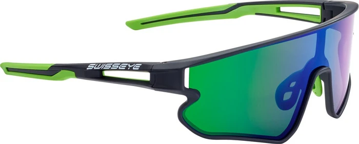 Swiss Eye Hurricane black matt/green