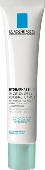La Roche-Posay Hydraphase HA UV Reichhaltige Tagescreme LSF25, 40ml