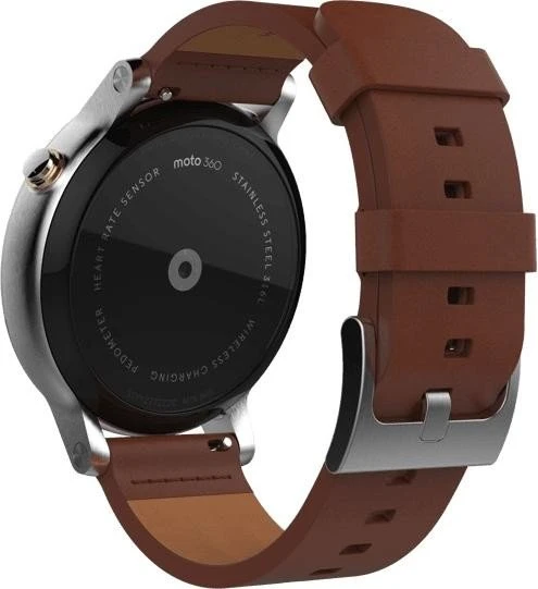 Motorola Moto 360 2nd Gen. 46mm silber/braun