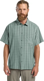 Jack Wolfskin Meseta Hemd kurzarm check sago palm (Herren)