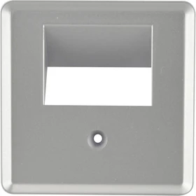 uniTEC LE MANS Serie 603 Abdeckung für UAE-Anschlussdose, silber