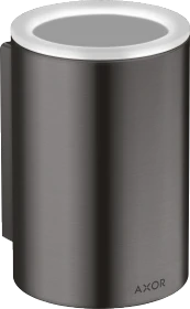 Hansgrohe Axor Universal Circular Zahnputzbecher mit Halter brushed black chrome