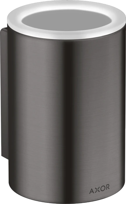 Hansgrohe Axor Universal Circular Zahnputzbecher mit Halter brushed black chrome