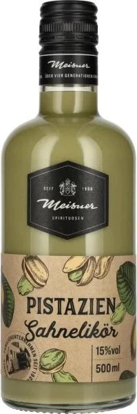 Meisner Spirituosen Pistazien Sahnelikör 500ml