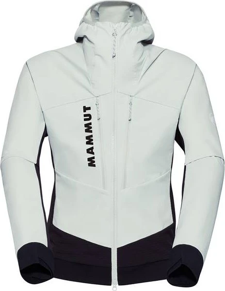 Mammut Aenergy SO Hybrid Hooded Funktionsjacke silver sage/black (Herren)