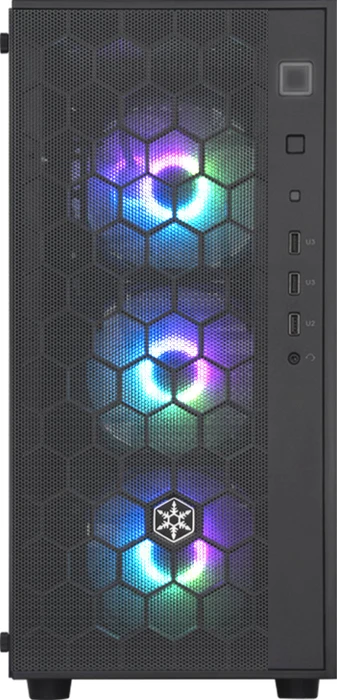 SilverStone Fara R1 Pro, schwarz, Glasfenster