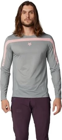 Fox Racing Race Flexair Aviation Trikot langarm grey vintage (Herren)