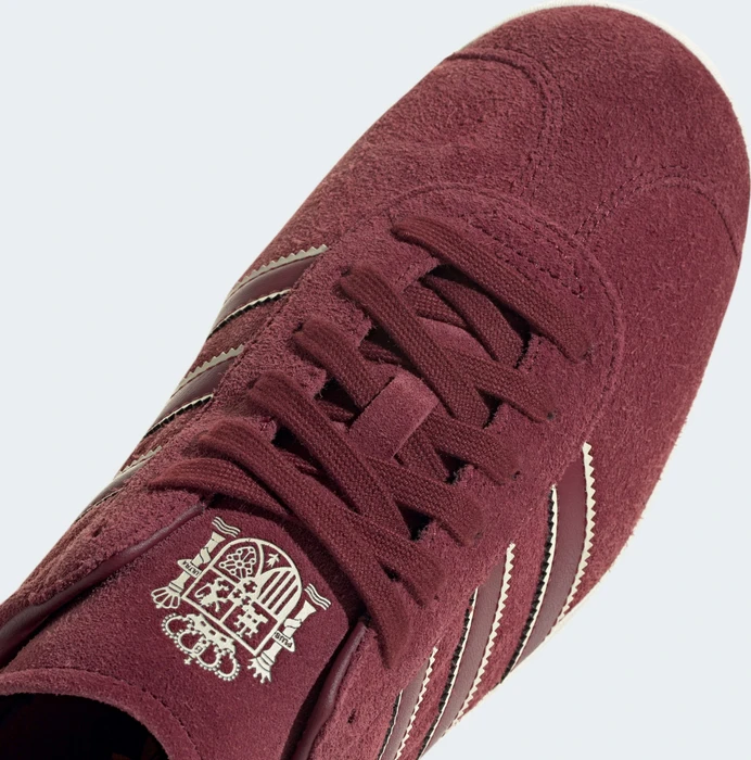 adidas Gazelle Fußball Spanien shadow red/cream white/gold metallic