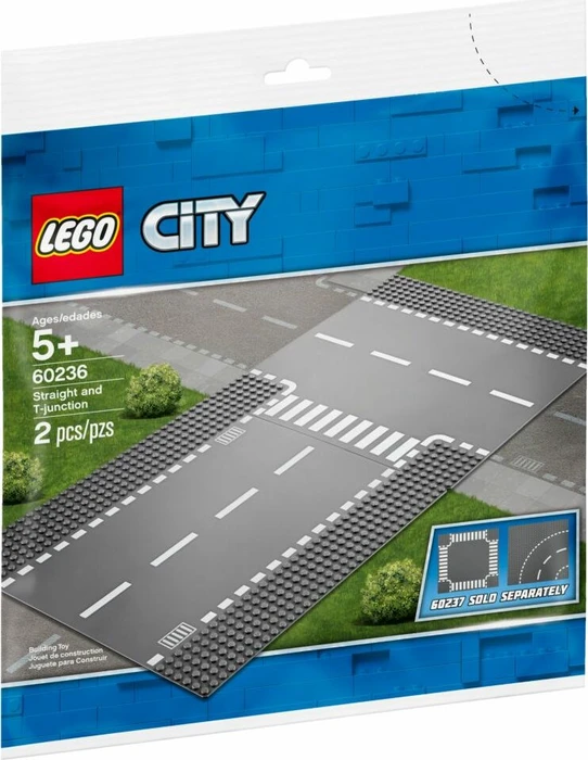 LEGO City - Gerade und T-Kreuzung