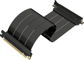LinkUP AVA5 Riser Kabel, gerade, PCIe 5.0, 250mm, schwarz