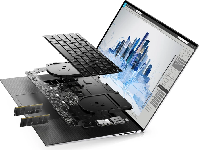 Dell Precision 5760, Core i7-11800H, 16GB RAM, 512GB SSD, RTX A2000, DE