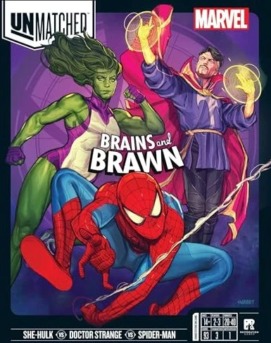 Unmatched: Marvel: Brains & Brawn