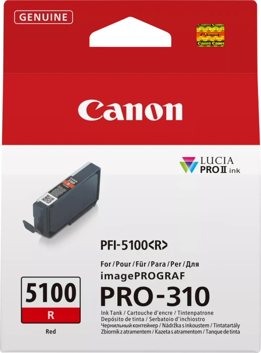 Canon Tinte PFI-5100R rot