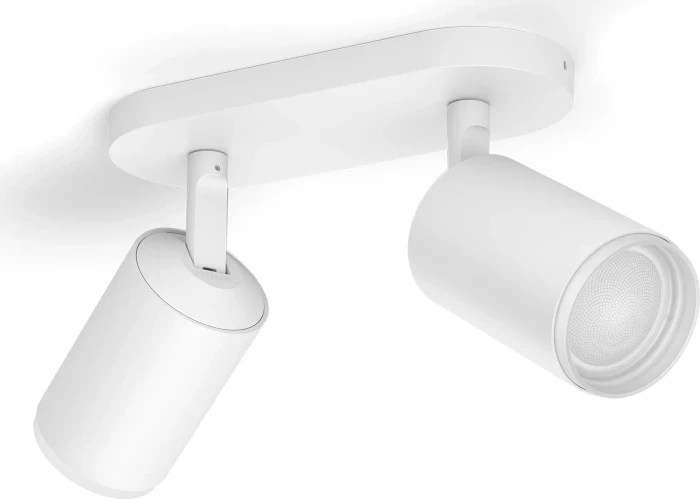 Philips Hue White and Color Ambiance Fugato Spot 2-flammig weiß