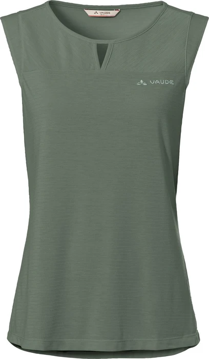 Vaude Skomer Hiking Top Funktionsshirt ärmellos agave (Damen)