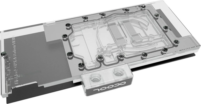 Alphacool Eisblock GPX-A Acryl Light AMD Radeon VII mit Backplate