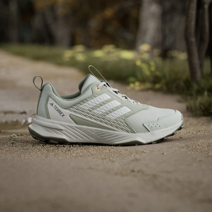 adidas Tracefinder halo green/off white/lucid tangerine (Damen)