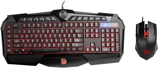 Tt esports Challenger Prime RGB Combo, USB, DE