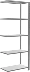 Schulte Lagertechnik Multiplus 150 Anbauregal 75x200x40cm verzinkt