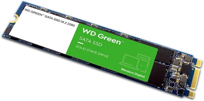 Western Digital WD Green SATA SSD 480GB, M.2 2280 / B-M-Key / SATA 6Gb/s