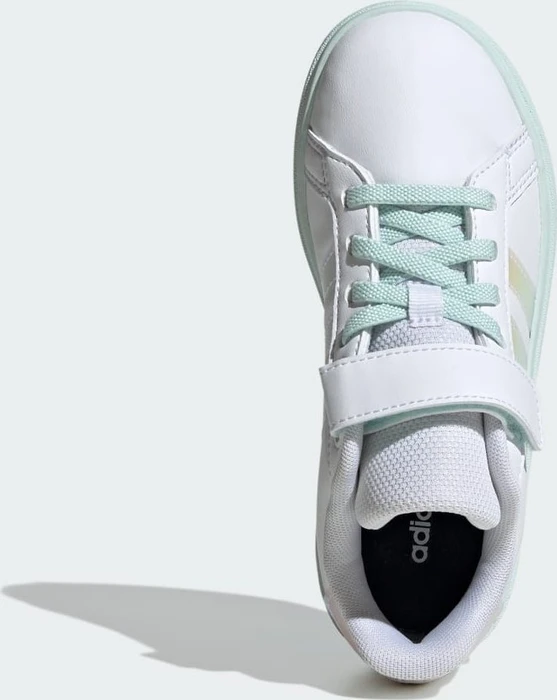 adidas Grand Court 2.0 cloud white/iridescent/halo mint (Junior)